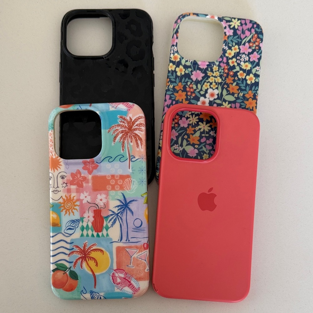 Apple iPhone 13 Pro Cases - Black, Red, Multicolor Patterns